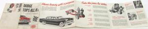 1953 Dodge Mailer Brochure Comparison Mobilgas Economy Run All 8s