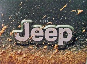 2002 Jeep Grand Cherokee Overland Wrangler Liberty Orig Sales Brochure Folder