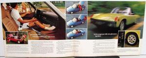 1973 Porsche 914 Dealer Sales Brochure Color Folder Original