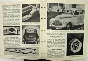 1939 Studebaker Champion Salesmen Comparison Guide Ford Chevrolet Plymouth Orig