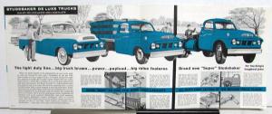 1959 Studebaker Trucks Scotsman & Deluxe Series Sales Brochure Original