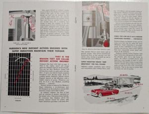 1954 Hudson Power Package Engines Brakes Steering Sales Brochure Original