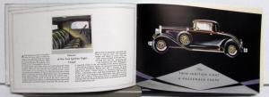 1930 Nash 400 Series Twin Ignition 8 Coupe Cabriolet Ambassador Sales Brochure