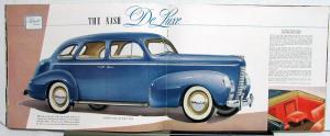 1939 Nash Special DeLuxe Ambassador LaFayette Original Color Sales Brochure