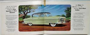 1954 Nash Rambler Convertible Wagon Sedan Country Club Sales Folder Original
