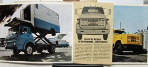 1968 GMC Commercial Truck Quality Built Brochure & Mail Envelope Original