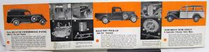 1935 REO Truck 1/2 Ton Sales Brochure & Specification Sheet