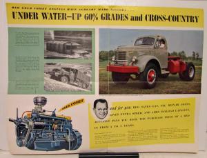 1951 REO Truck Folder Mailer Trucks May Never Travel Like This
