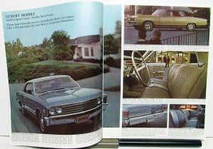 1967 Chevrolet Chevelle SS 396 Malibu 300 Deluxe Concours Wagon Sales Brochure