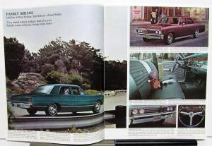 1967 Chevrolet Chevelle SS 396 Malibu 300 Deluxe Concours Wagon Sales Brochure