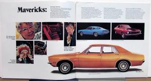 1971 Ford Mustang Torino Maverick Pinto Custom Color Sales Brochure XL Original
