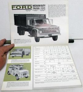 1965 Ford Truck Full Line Pickup Econoline Ranchero F Series Sales Brochure Orig