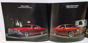 1975 Pontiac Dealer Sales Brochure Grand LeMans Sport Coupe Mid-Size