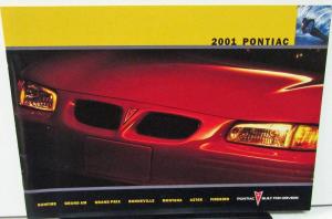 2001 Pontiac Canadian Dealer Brochure English Text Full Line Firebird Grand Am