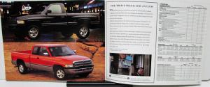 1997 Chrysler Plymouth Dodge Truck Jeep Eagle Canadian Sales Brochure