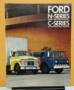 1969 Ford Trucks N C Series 500 550 600 700 750 850 950 Sales Brochure Revised