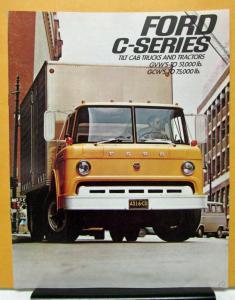 1970 Ford Tilt Cab Truck Tractor C Series 500 to 8000 Sales Brochure Original
