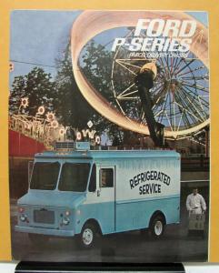 1970 Ford Parcel Delivery Chassis Truck P 350 to 5000 Sales Folder Original