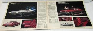 1975 Pontiac Dealer Sales Brochure Full Line Firebird LeMans Grand Prix Catalina