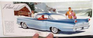 1959 Oldsmobile 88 & 98 Dynamic Super Small Sales Brochure Original