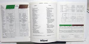 1975 Brockway Huskiteer Tractor Model 550 Sales Folder And Specifications