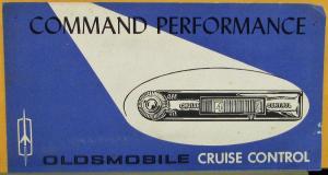 1964 Oldsmobile Cruise Control Command Performance Sales Folder Original