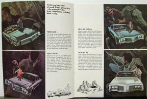 1968 Oldsmobile Toronado 98 88 Vista Cruiser 442 Cutlass Trailer Towing Brochure