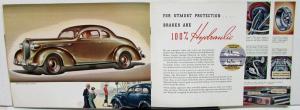 1938 Plymouth Dealer Color Sales Brochure De Luxe Models The Jubilee 10th Anniv