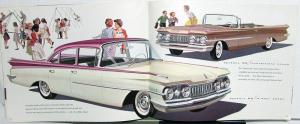 1959 Oldsmobile Dealer Color Prestige Sales Brochure Large 98 Super Dynamic 88