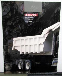 1985 1987 1989 1991 1993 1994 1995 Kenworth Truck Model C500B Sales Brochure