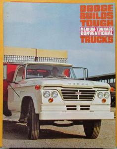 1963 Dodge Truck Med Ton Conventional D400 D500 D600 D700 Sales Folder Original