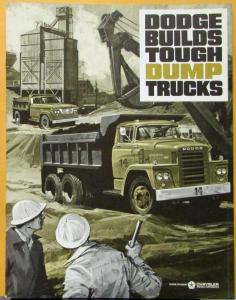 1964 Dodge Dump Trucks D & C & CT Medium & Heavy Duty Models Sales Brochure