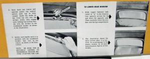 1960 Cadillac Convertible Top Owners Operation & Care Manual GM Hydro-Lectric
