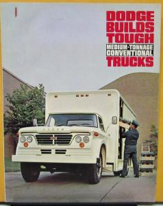 1965 Dodge Truck Conventional Medium Tonnage D Series Sales Folder Original