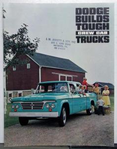 1965 Dodge Crew Cab Truck D200 400 500 600 700 W200 500 Sales Brochure Original