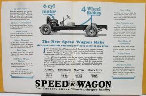 1927 REO Speed Wagon Truck Sales Brochure More Miles