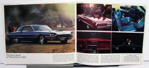 1965 Ford Full Line Sales Brochure Mustang Falcon Fairlane Thunderbird Galaxie