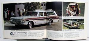 1966 Ford Full Size Sales Brochure Galaxie 500 Custom LTD Revised 1-66
