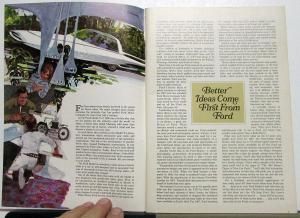 1967 Ford Buyers Digest Falcon Mustang Fairlane Full Size Thunderbird Bronco