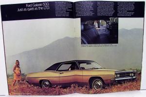1970 Ford Full Size Sales Brochure LTD, XL, Galaxie, Custom