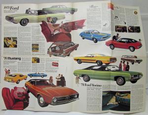 1971 Fords Folder Full Size Mustang Maverick Pinto Torino Thunderbird
