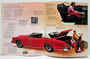 1974 Ford Full Size Sales Brochure LTD Brougham Galaxie 500 Custom 500 Wagons