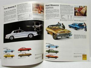 1974 Ford Sales Brochure Full Size Torino Mustang II Maverick Pinto Thunderbird
