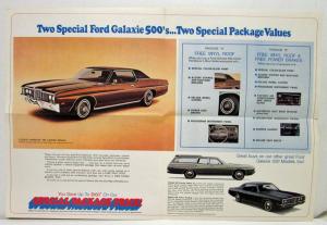 1974 Ford Special Package Savings on Galaxie 500 Sales Folder