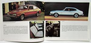 1976 Lincoln Mercury Full Line Sales Brochure Mark IV Continental Marquis Cougar