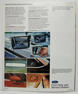 1979 Lincoln Mercury Accessories Mark V Continental Versailles Zephyr Cougar