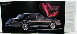 1982 Lincoln Continental Sales Brochure The Trimmest Ever