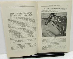 1934 Oldsmobile Eight Owners Manual Care & Operation Instruction Book Nice