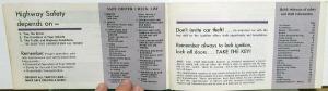 1968 Oldsmobile Owners Manual 98 Delta 88 Delmont Care & Operation Original