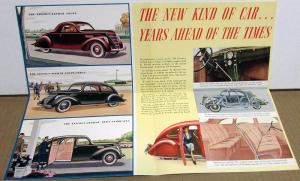1937 Lincoln Zephyr V12 Its Years Ahead Sales Folder